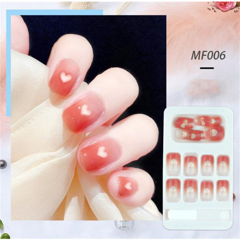 Manicure solid patch glue wearable nail adhesive glue long-lasting and firm  nail patch adhesive nail