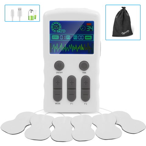 Portable Electric Stimulation Machine Digital Therapy Machine Digital Pulse  Device for Pain Relief