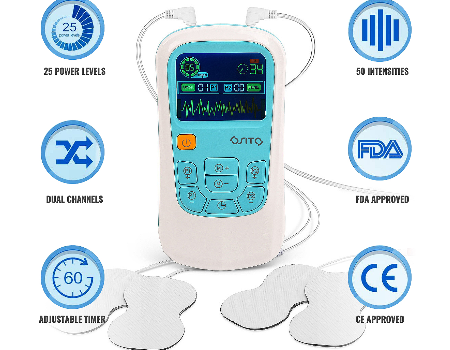 Buy Wholesale China Mini 25 Massage Modes Profesional Body Pain Relief Therapy  Device Ems Muscle Stimulator Machine Tens Unit & Tens Unit at USD 13