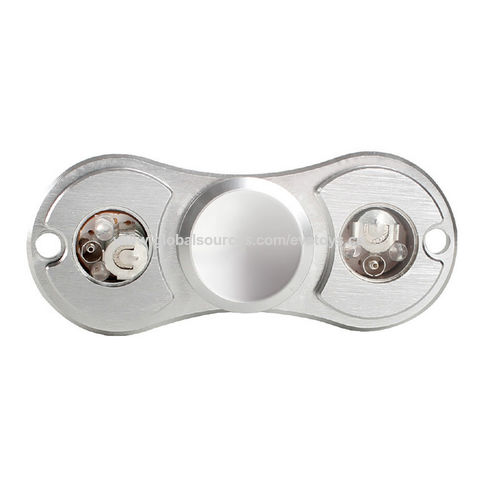 Hand Spinner Lumineux - Silver Stress