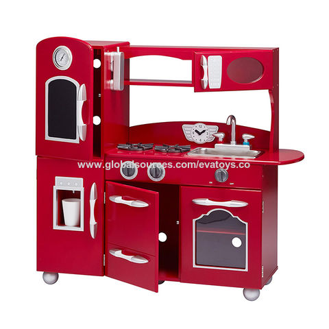 Amazon Cocina De Juguete En Madera Para NiÃ±as Compre Juego De