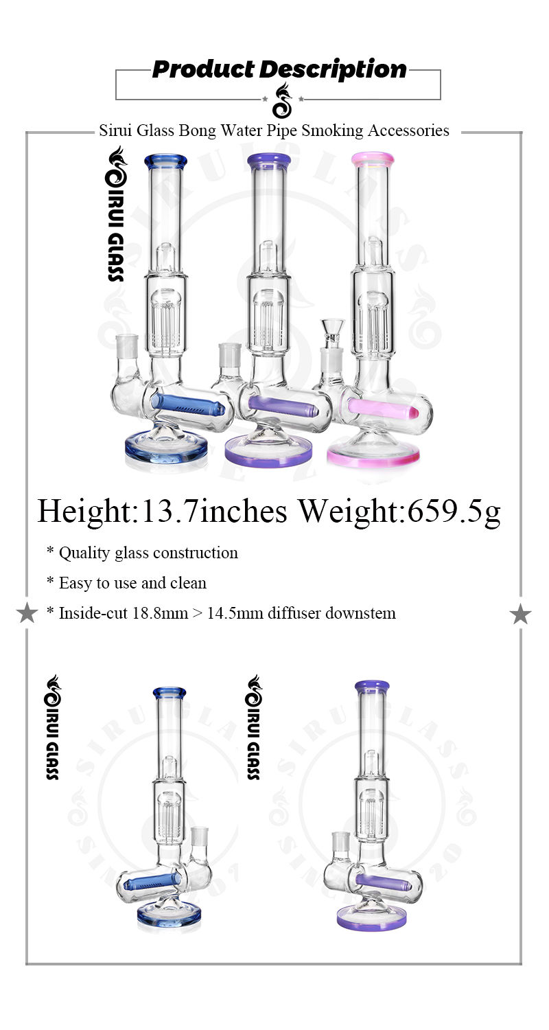 Sirui Glass Bong Custom Glass Water Pipe Smoking Accessories Smoking Set  With Glass Bowl For Sale Ash Catcher Dab Nail Water Pipe - China Wholesale  Glass Bong, Glass Water Pipe, Glass Pipe,bong