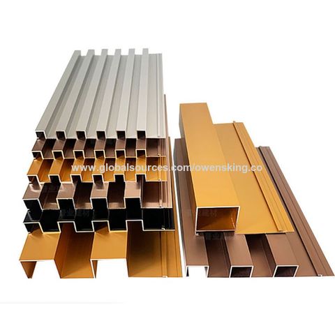 Buy Wholesale China Eco-friendly Aluminium With Wooden Effect Soft