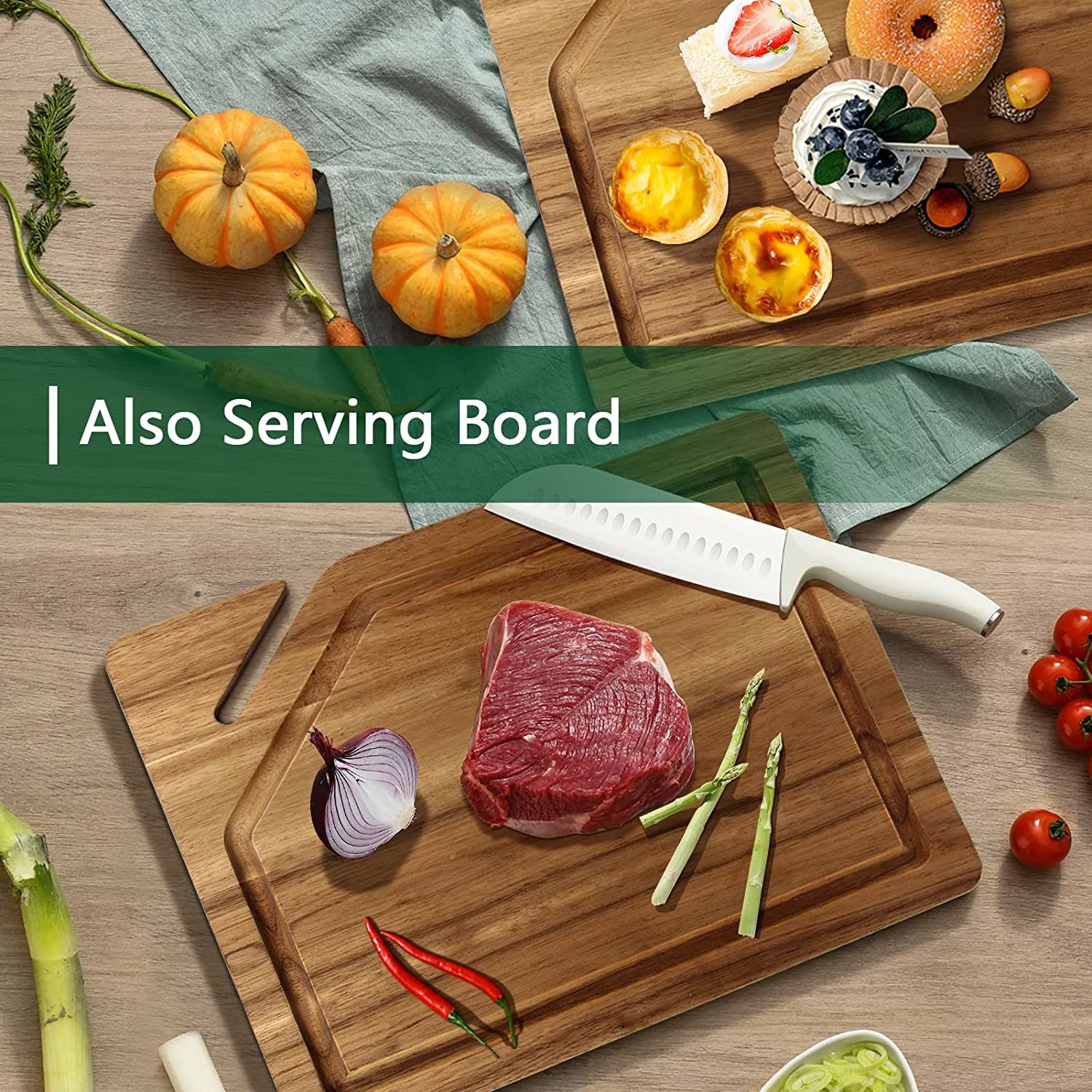 Buy Wholesale China Oem Cutting Board With Phone Stand Organic Acacia