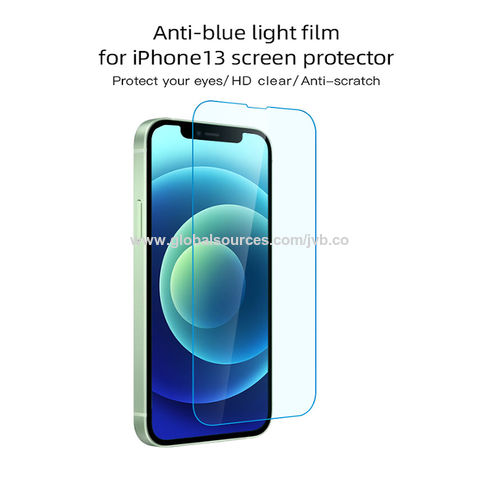 Film Anti Lumière Bleue iPhone X / XS Protection Verre trempé 9H+