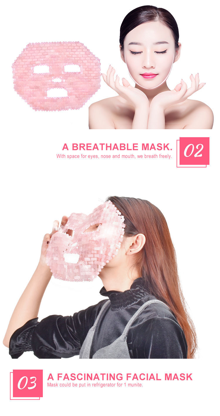 Buy Wholesale China Nature Face Mask Cooling Jade Sleep Facial Mask