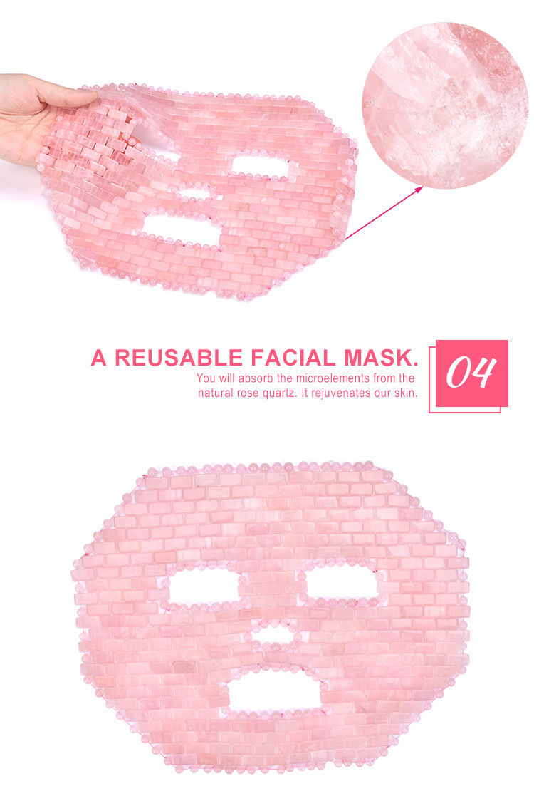 Buy Wholesale China Nature Face Mask Cooling Jade Sleep Facial Mask