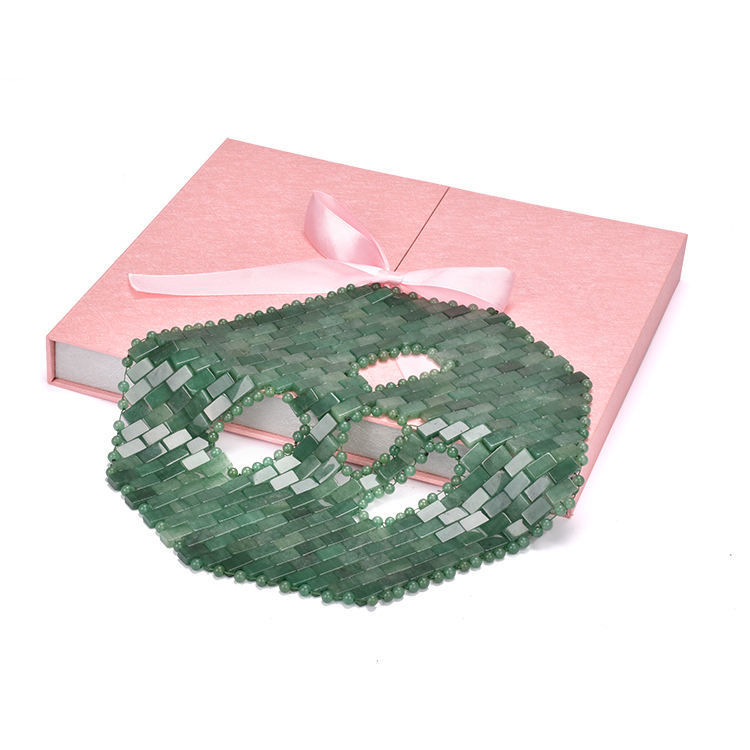 Buy Wholesale China Nature Face Mask Cooling Jade Sleep Facial Mask