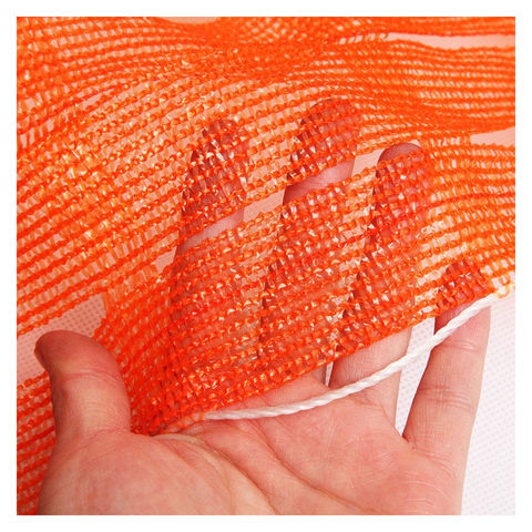 Construction Safety Net Orange Plastic Mesh Knitted Safety Barrier