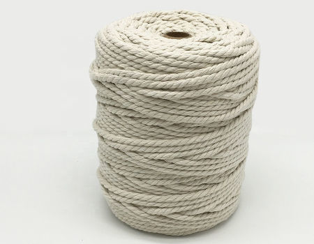 Buy Wholesale China Charmkey Recycle Cotton Macrame Cord 3mm 4mm 5mm 6mm Cotton  Rope & Macrame Cord at USD 1