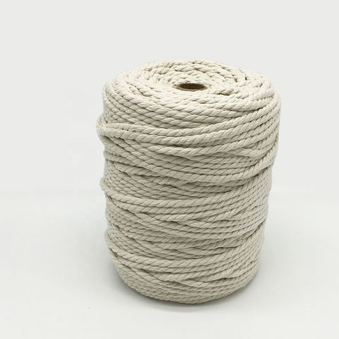 Wholesale Wall Decorative Natural Twist Cotton Rope Macrame Cord - China Macrame  Cord and Macrame Rope price