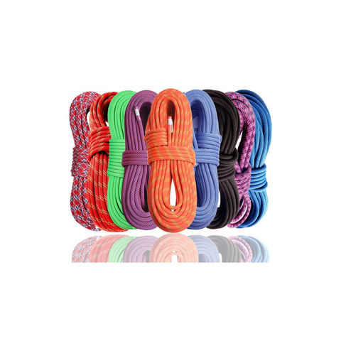 Braided Nylon Static Kernmantle Climbing Ropes Outdoor Static Ropes Safety  Ropes - Buy China Wholesale Nylon Climbing Ropes $0.5