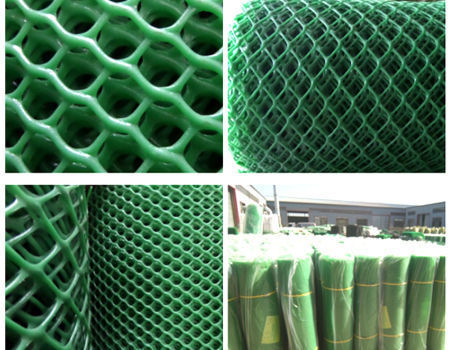 XXIOJUN - Malla de plástico para aves de corral para animales y jardín,  barrera de plástico reciclable, malla de protección del medio ambiente (con