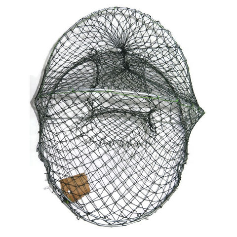 Aluminum Fishing Net Cages Foldable Floating Wire Fish Basket