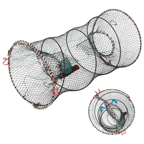 Red De Pesca Portátil, Red De Trampa De Pesca Plegable Para Camarones,  Langostas, Cangrejos, Anguilas Y Peces, Equipo De Pesca Al Aire Libre
