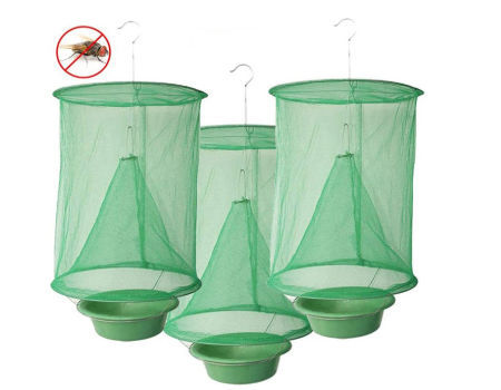 Folding Hanging Fly Bag Trap Fly Catcher Trap Bag - China Fly Catcher and  Fly Trap price