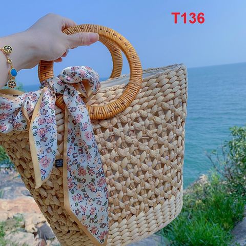 Ladies Summer Straw Bag Rattan Wicker Handbag Crossbody Tote Beach Shoulder  Bag