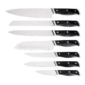 Buy Wholesale China Chinese Professional Cheap 5pcs Pom Handle Stainless  Steel Kitchen Knife Set With Block & Steel Head Knife Set at USD 20