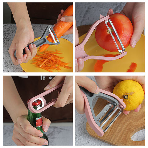 Hand-operated Rotating Cheese Planer Kitchen Creative Cheese Grater  Multifunctional Three in One Cheese Grater