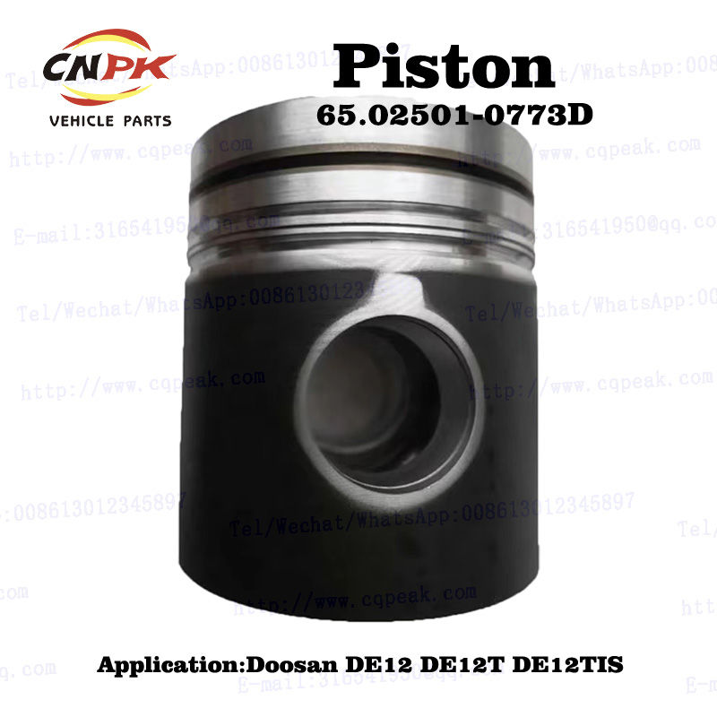 Doosan De12 De12t De12tis Engine Parts Piston Kit 65.02501-0773d  6502501-0773d 65025010773d - China Wholesale Doosan Piston;doosan De12; $10  from Chongqing Peak Industry Co., Ltd.