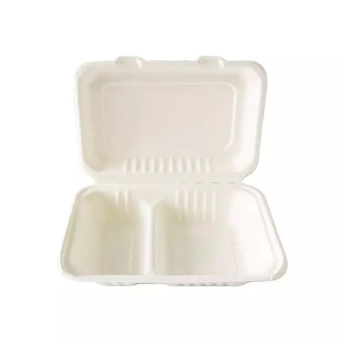 Buy Wholesale China Disposable Bagasse Boxes 6.5x6.5 Inch Europe