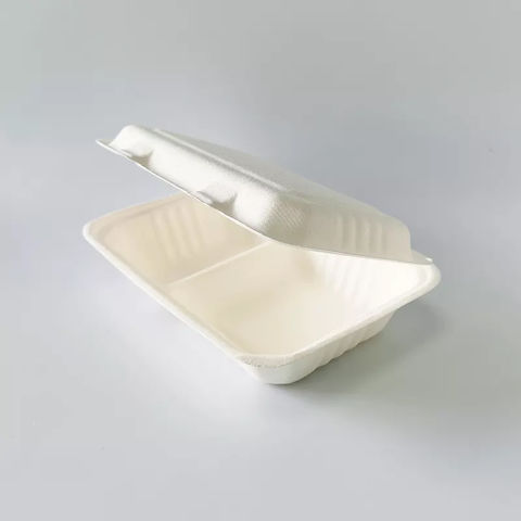 Buy Wholesale China Disposable Bagasse Boxes 6.5x6.5 Inch Europe