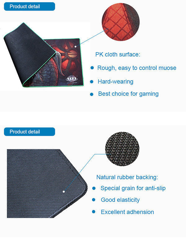 Buy Wholesale China Rubber Material Gaming Playmat Extended Mouse Pad