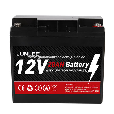 Buy Wholesale China No Moq 5000 Cycle Life 12v 20ah Lifepo4 Lithium Battery  For Solar Energy Storage & Lithium Battery at USD 48.2