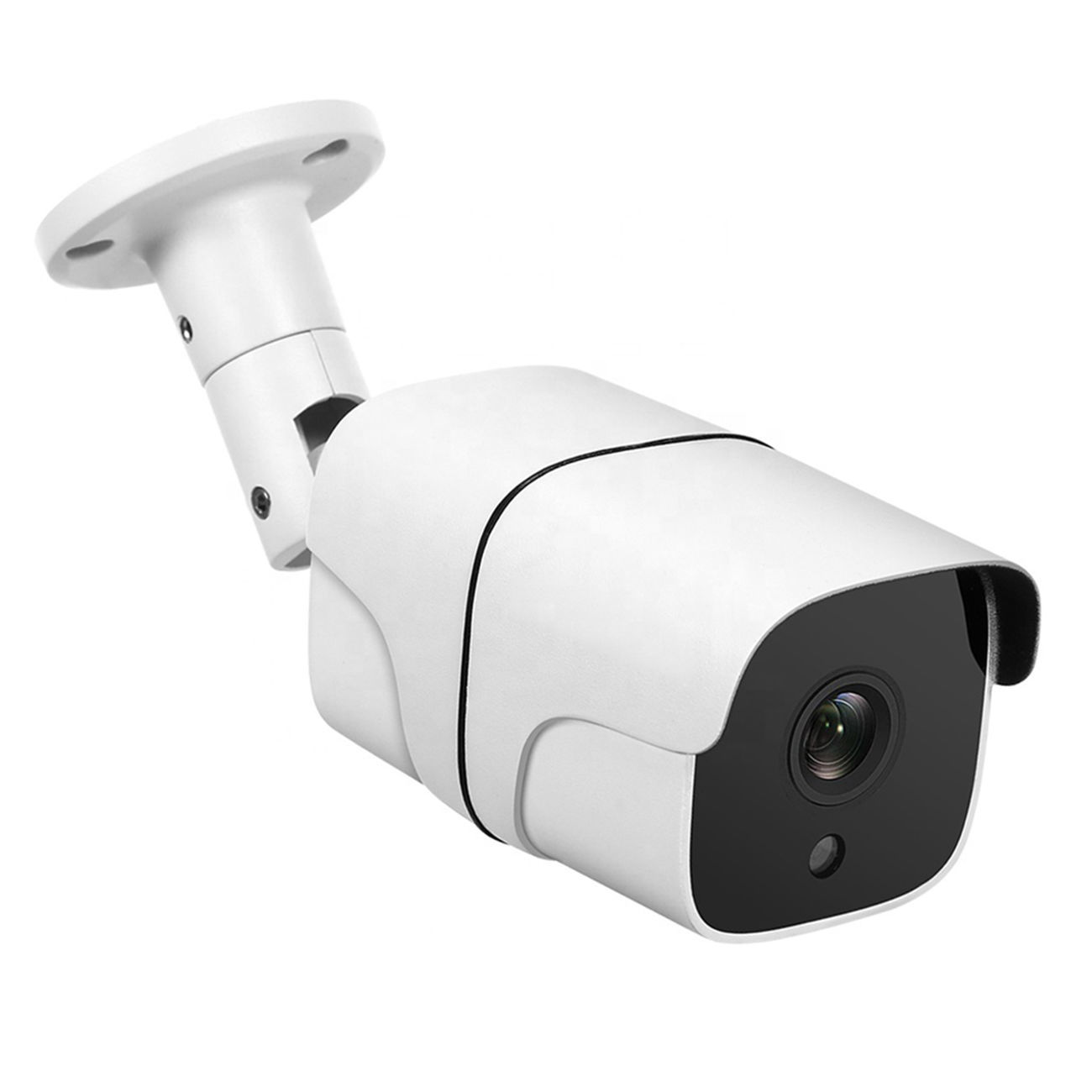 Caméra Surveillance Filaire PoE Extérieure 8MP 4K Détection Mouvement Audio  Etanche IP66 NOIR