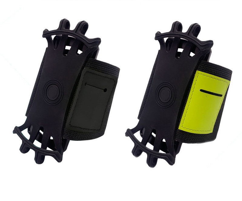 Brassard Sport 3 En 1 Cikyner - Pour Téléphone 4.5-7" - Rotatif 360° - Anti-glisse - Course, Vélo, Randonnée - Homme/Femme