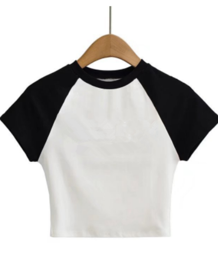 MLB korea■カリナ着用*VINTAGE WASHED RAGLAN CROPPED TEE NEW VINTAGE CROPPED RAGLAN T-SHIRT | WASHED ONYX