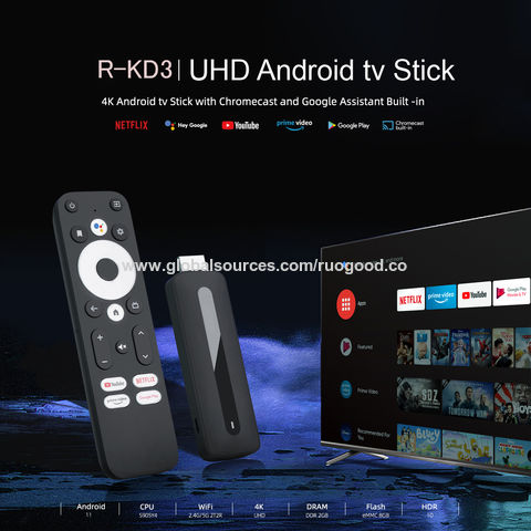 Xiaomi Stick 4K Android TV Versión Global Google Certificado