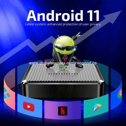 X98Q Android Smart TV BOX Amlogic S905W2 Quad Core Android11 2.4
