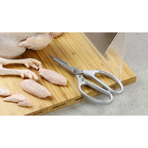 Professional Kitchen Shears 9.5 Stainless Steel Poultry Chicken Bone  Scissors A