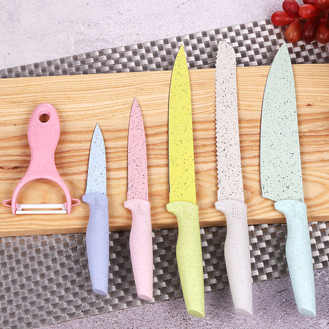 Non-Stick Color Knife Set