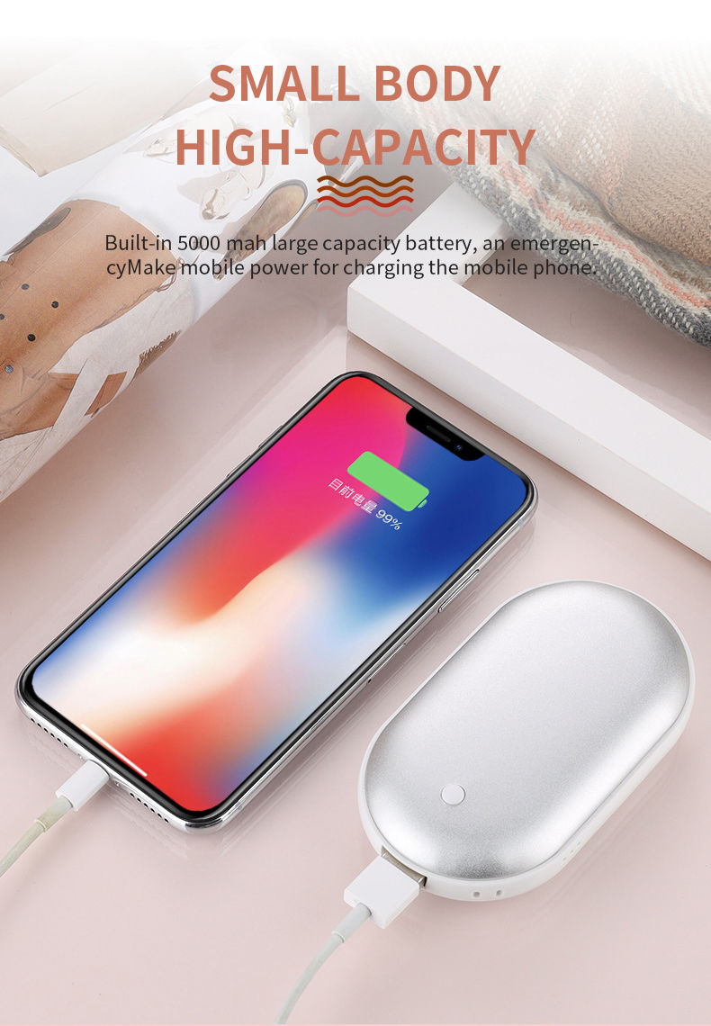 Achetez en gros Banque électrique Rechargeable Et Portative De Puissance Du  Réchauffeur 10000mah De Main, Réchauffeur De Poche De Batterie D'appareil  De Chauffage De 3 Niveaux 12hrs Chaleur Durable Chaude Chine et