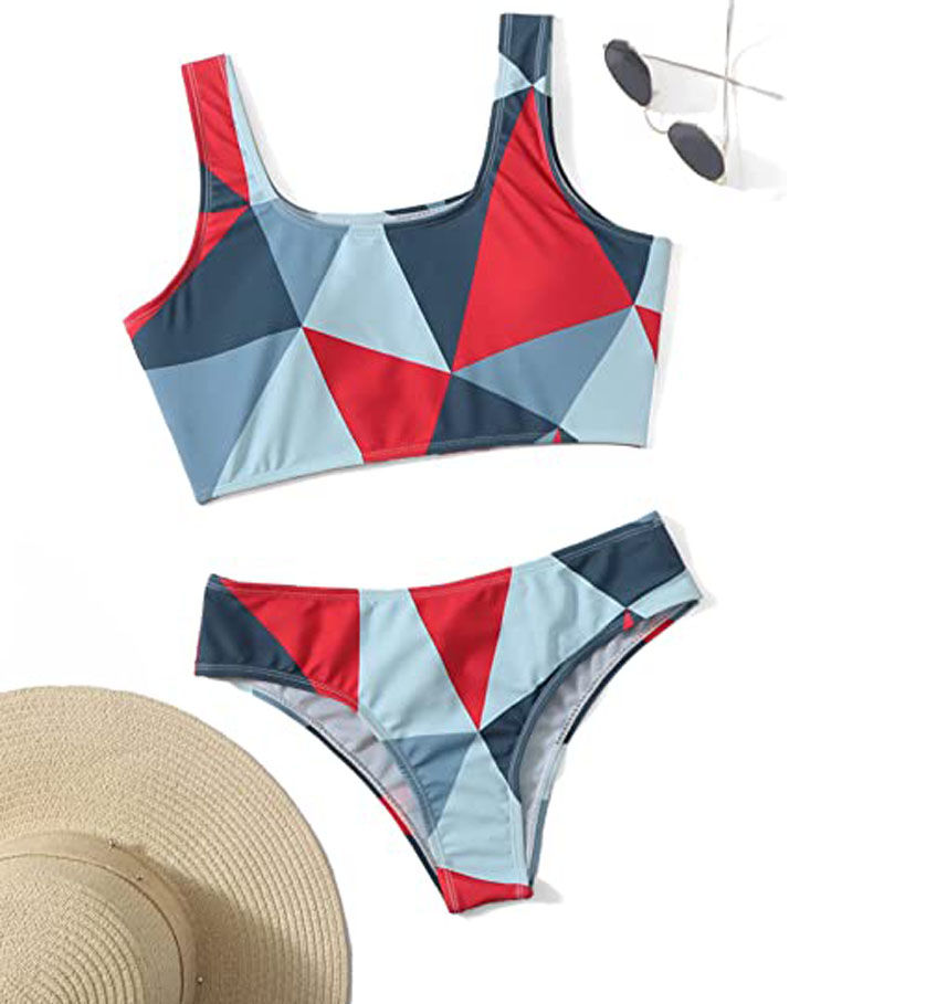 Buy Wholesale China Lrx Factory Customized Women's Swimwear Set Solid