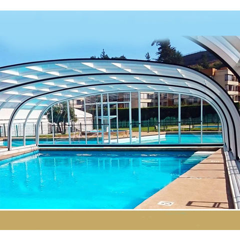 Bulk Buy China Wholesale High Temperature Resistant Retractable Sunroom For Swimming  Pool $1500 from Hangzhou Santiway International Co. Ltd