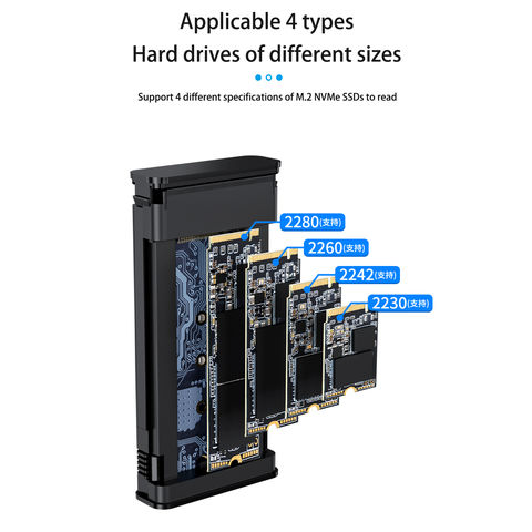 Achetez U.2 à M.2 Nvme SSD Adaptateur Solid State Drive Expansion Carte M.2  b + m Carte de Conversion 2280 de Chine