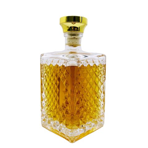 Commerce de gros 700ml Rhum Vodka esprit vide le flacon en verre bouteille  en verre bouteille de whisky cristal - Chine Bouteille, bouteille de vin en  verre