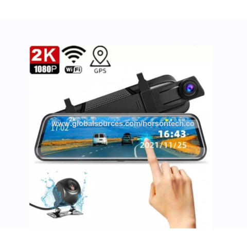 Achetez en gros Dashcam Miroir Dvr 4k Dashcam Voiture Dvr Avec Caméra  Miroir Avec Gps Et Wif Chine et Caméra De Voiture Dashcam 4k Résolution Gps  Voiture Dvr Voiture Caméra à 42.8