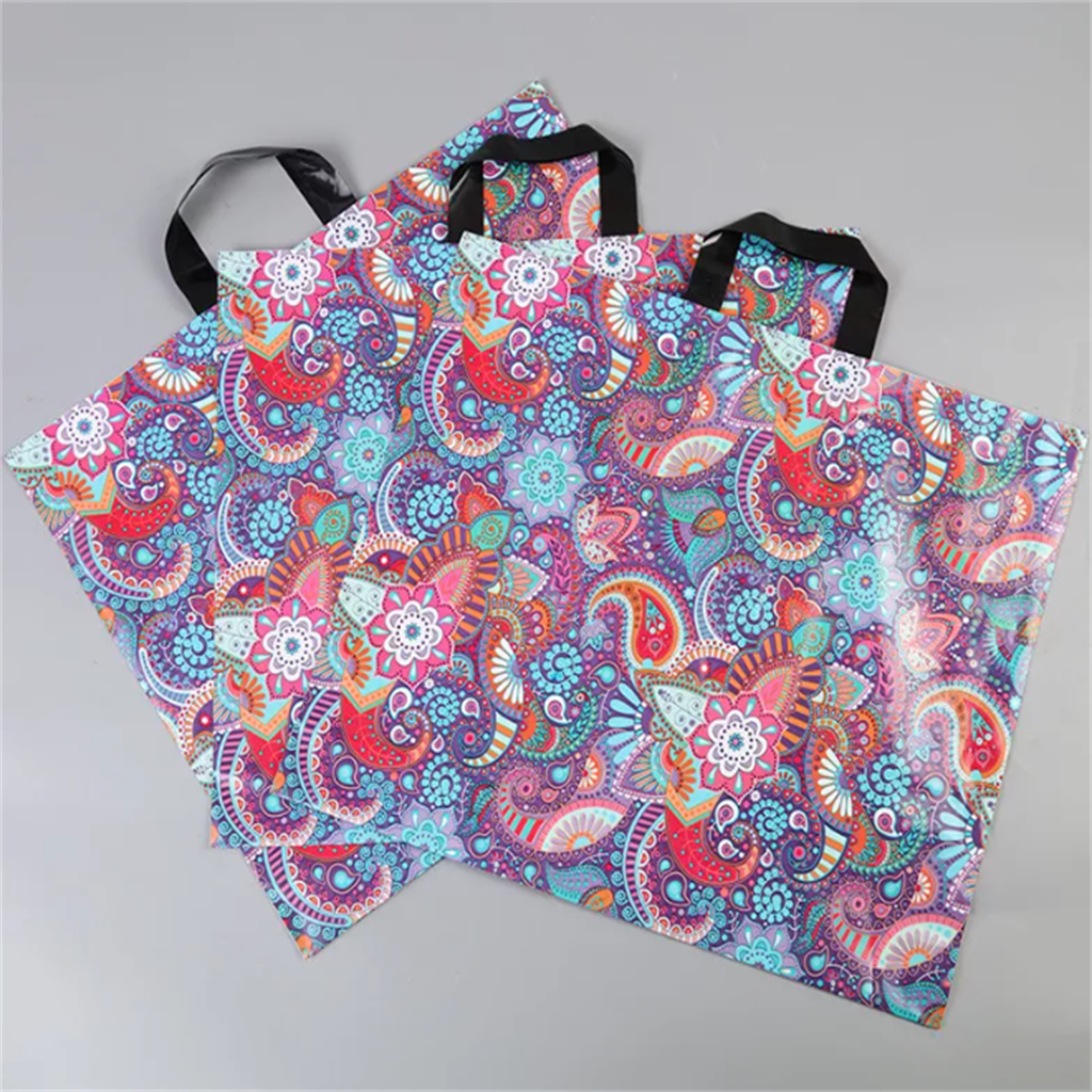 Buy Wholesale China Custom Plastic Reusable Shopping Bags Retail ...