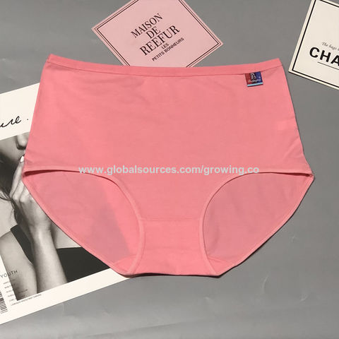 OEM ODM 40s 95%Cotton 5%Spandex Ladies Brief Boxer Comfortable Breathable  Panties Lace Lingerie Sexy Underwear Women Underwear - China Women'  Underwear and Sexy Panties price
