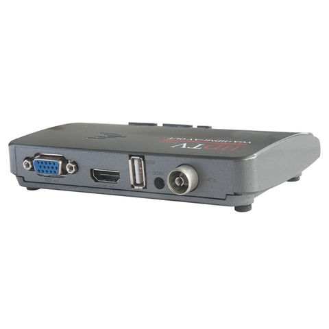 Récepteur Satellite numérique DVB-T/Tuner TV Standard DVB T/T2 TV Box VGA  AV CVBS 1080P HDMI HD avec télécommande