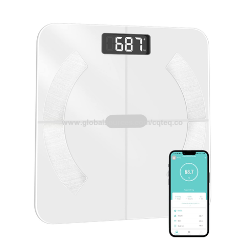 Custom Wifi Bmi Scale Bathroom Bluetooth 8 Electrodes Scale