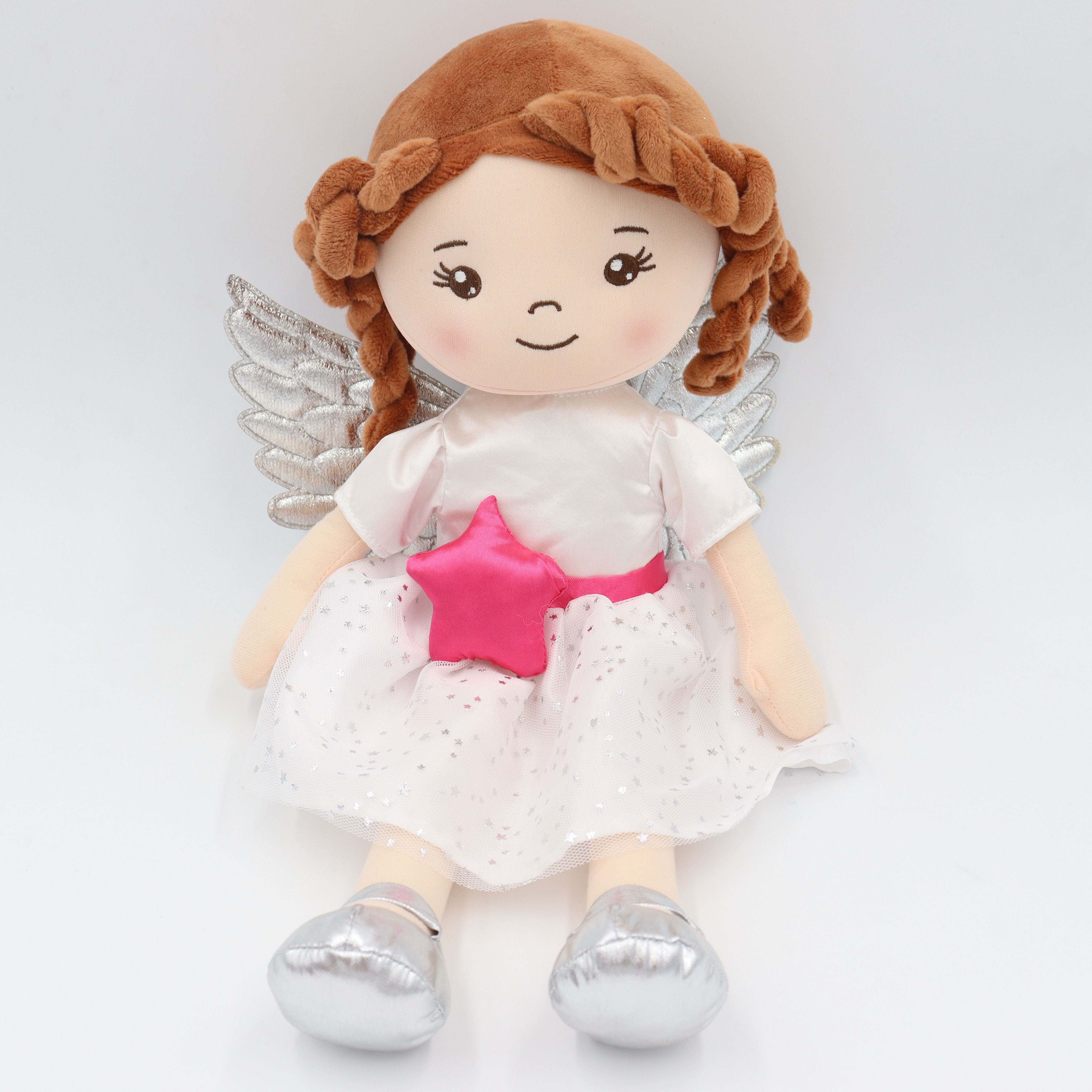 Personalized Angel Rag Doll - Redhead ドール 人形 おもちゃ