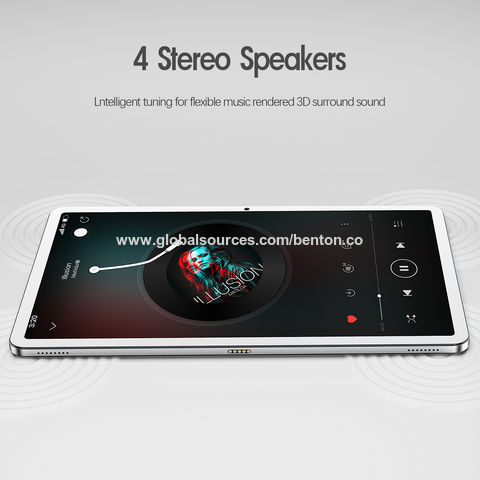 M50 Android 11 Tablet 10,4 pouces, écran Ips 2k, Rom 128Gb, 4g Lte