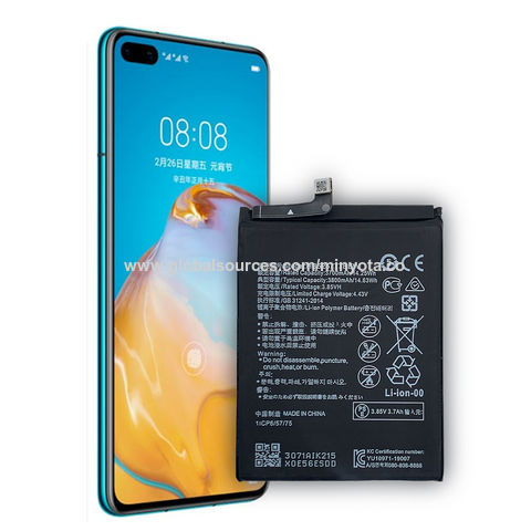 Buy China Wholesale P40 Battery For Huawei P40 3.8v 3800mah