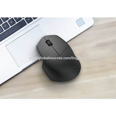 Souris sans fil, 2,4 G, rechargeable, ergonomique, avec clic silencieux,  souris portable à 3 niveaux DPI pour ordinateur portable, ordinateur (rose)