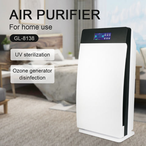 Purificateur air Ioniseur Generateur 220v Filtre a air Supprimer la  poussière fumee bureau domicile